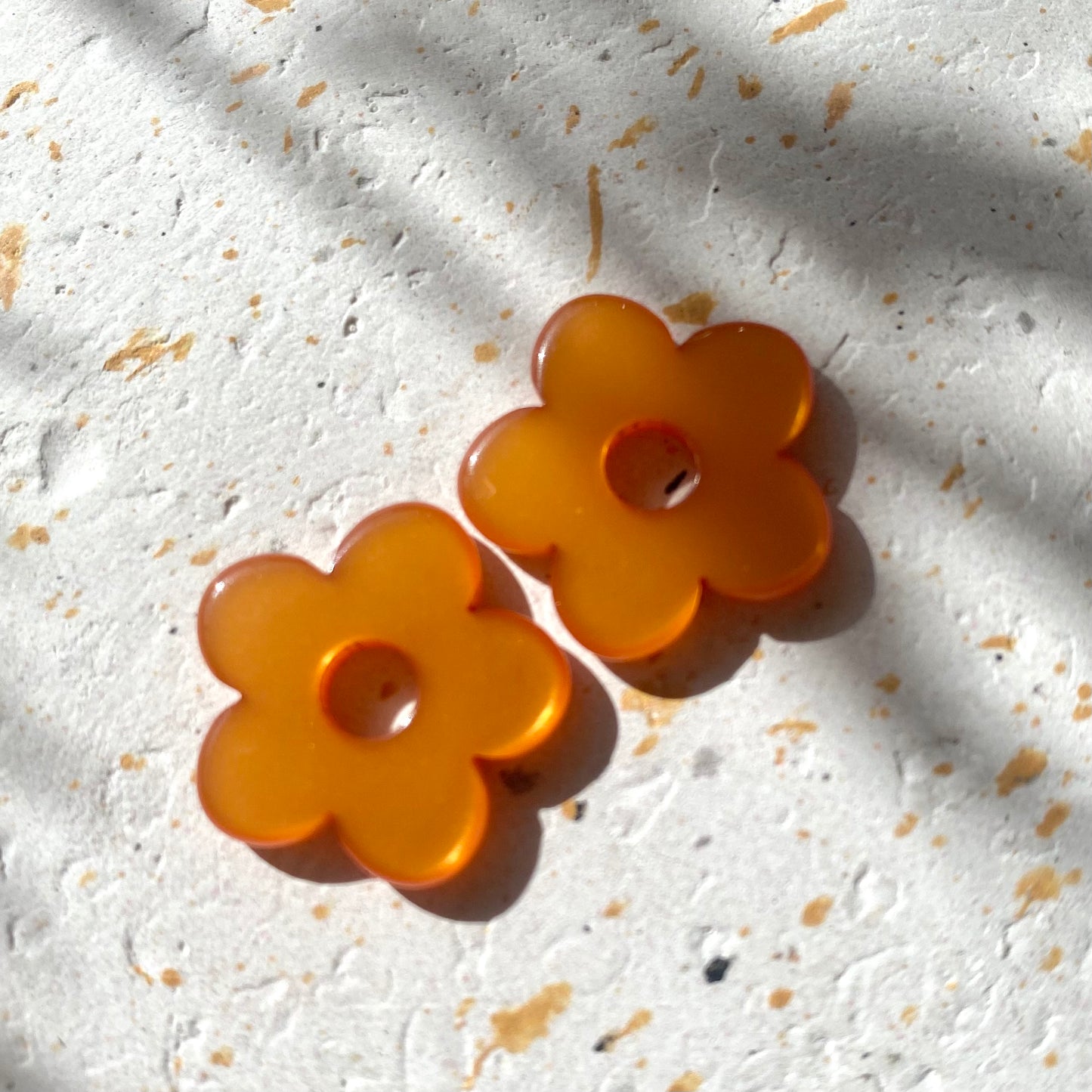 Capucine Pop Flower - Boucles d'oreilles interchangeables