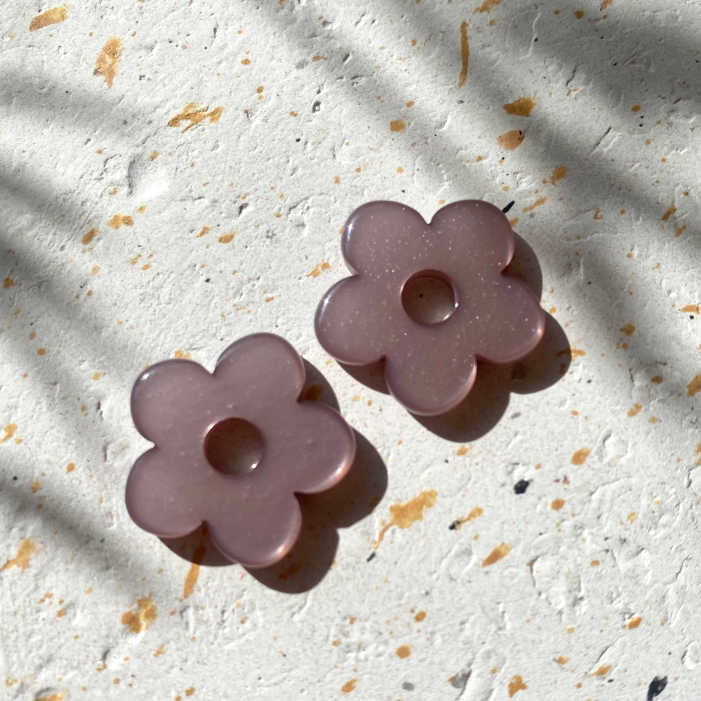 Capucine Pop Flower - Boucles d'oreilles interchangeables