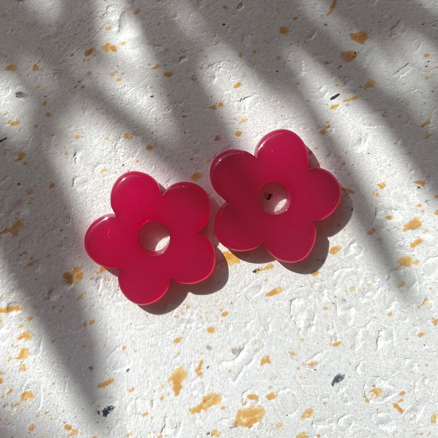 Capucine Pop Flower - Boucles d'oreilles interchangeables