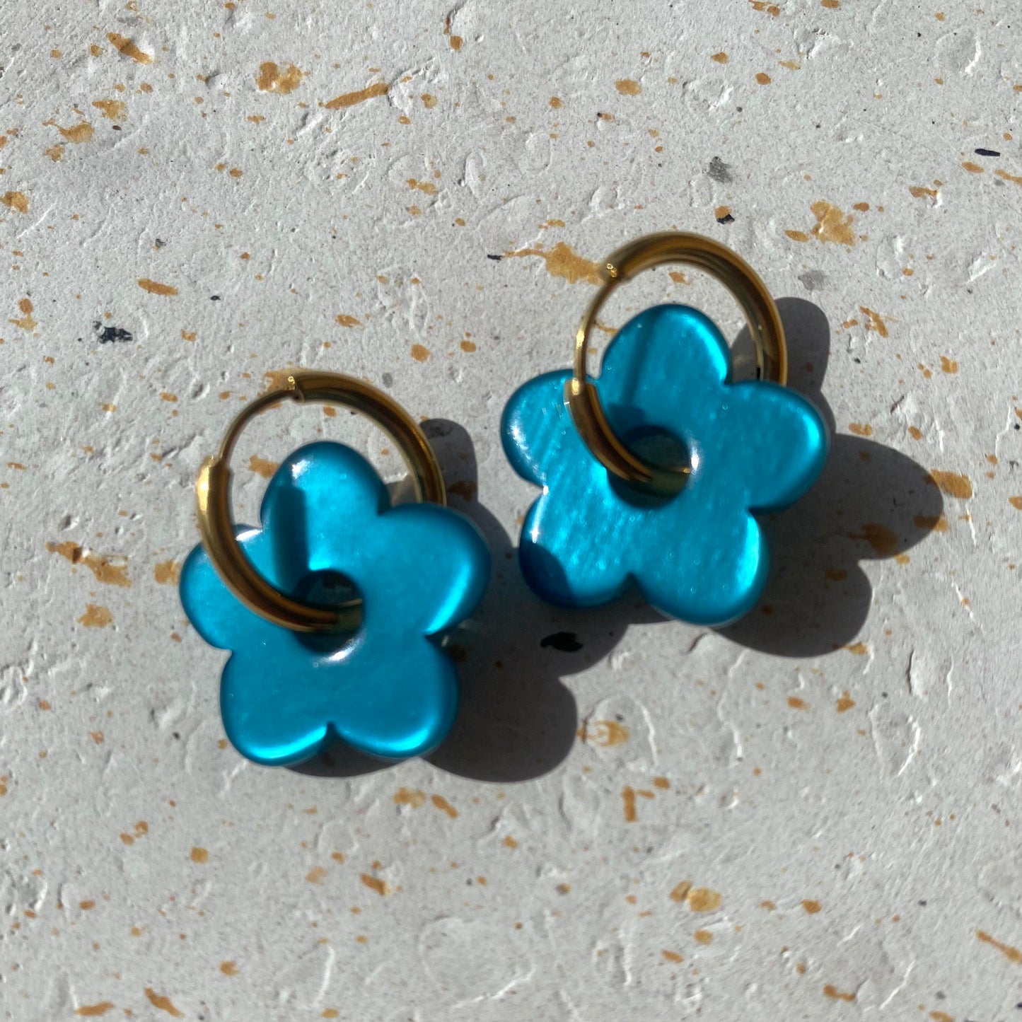 Capucine Pop Flower - Boucles d'oreilles interchangeables