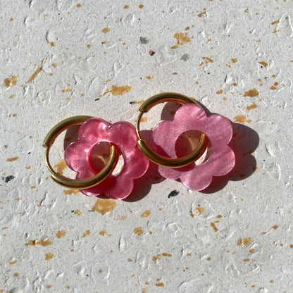 Capucine Mini Bloom - Boucles d'oreilles interchangeables