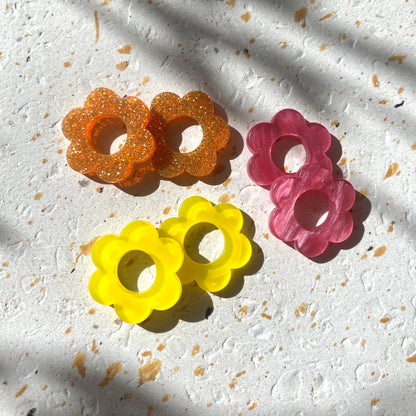 Capucine Mini Bloom - Boucles d'oreilles interchangeables