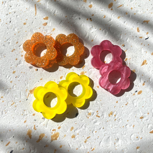 Capucine Mini Bloom - Boucles d'oreilles interchangeables