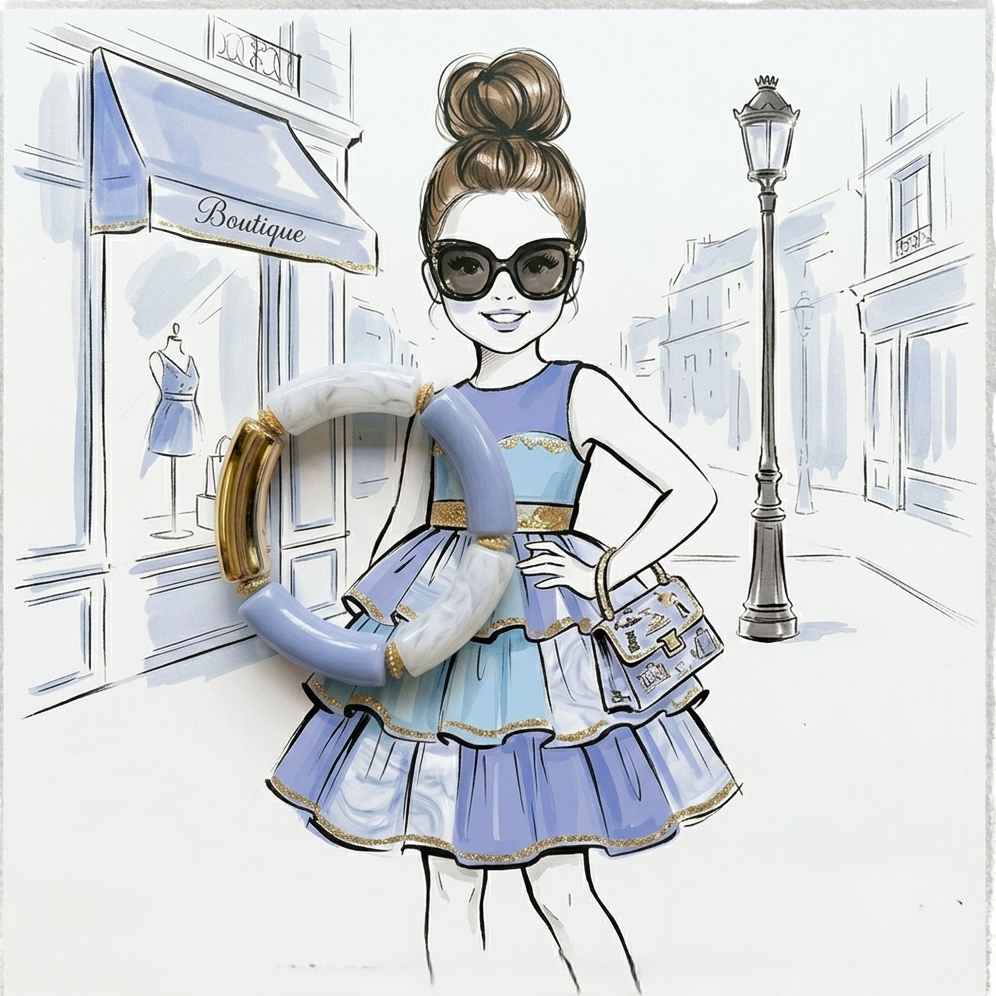 MINI GABRIELLE. Nuage de Chantilly
