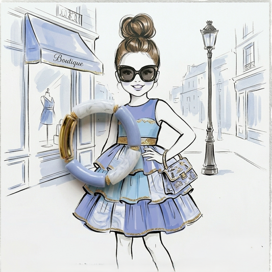 MINI GABRIELLE. Nuage de Chantilly
